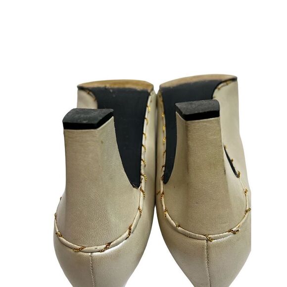 Stuart Weitzman vintage pearl quasar patent pumps size 8.5 - Picture 13 of 16